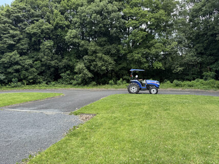 免許への道、ハンドル一回転ずつ前進中