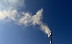 燻炭の香りに包まれた月曜の畑