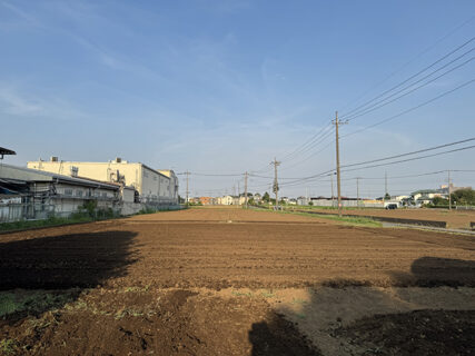 秋冬野菜へ向けた土づくりの一歩